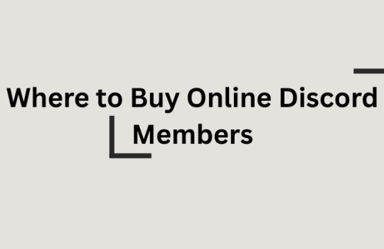 Where to Buy Online Discord Members